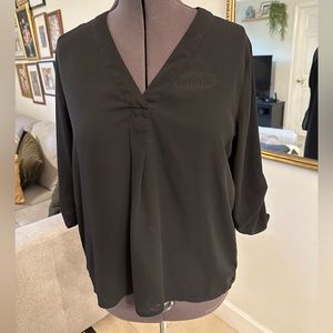 Black Work Blouse